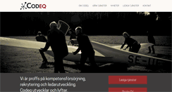 Desktop Screenshot of codeq.se