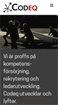Mobile Screenshot of codeq.se